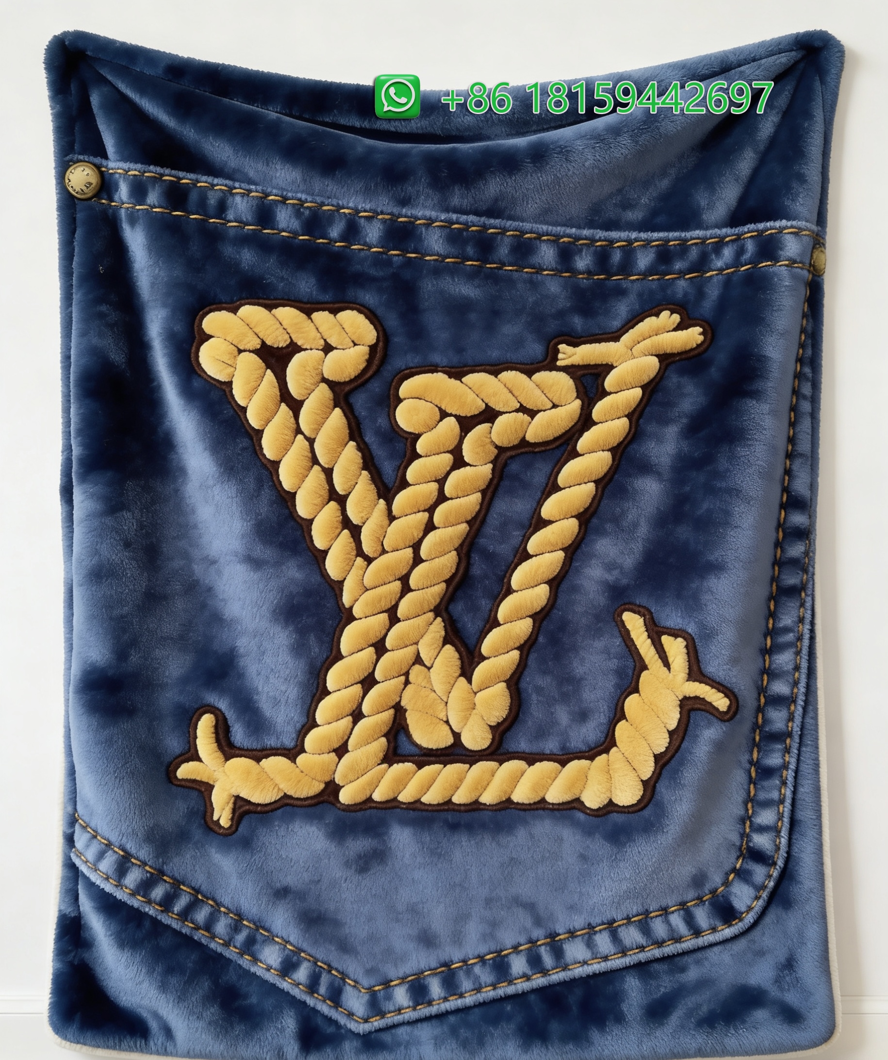 Louis Vuitton Throw Blankets